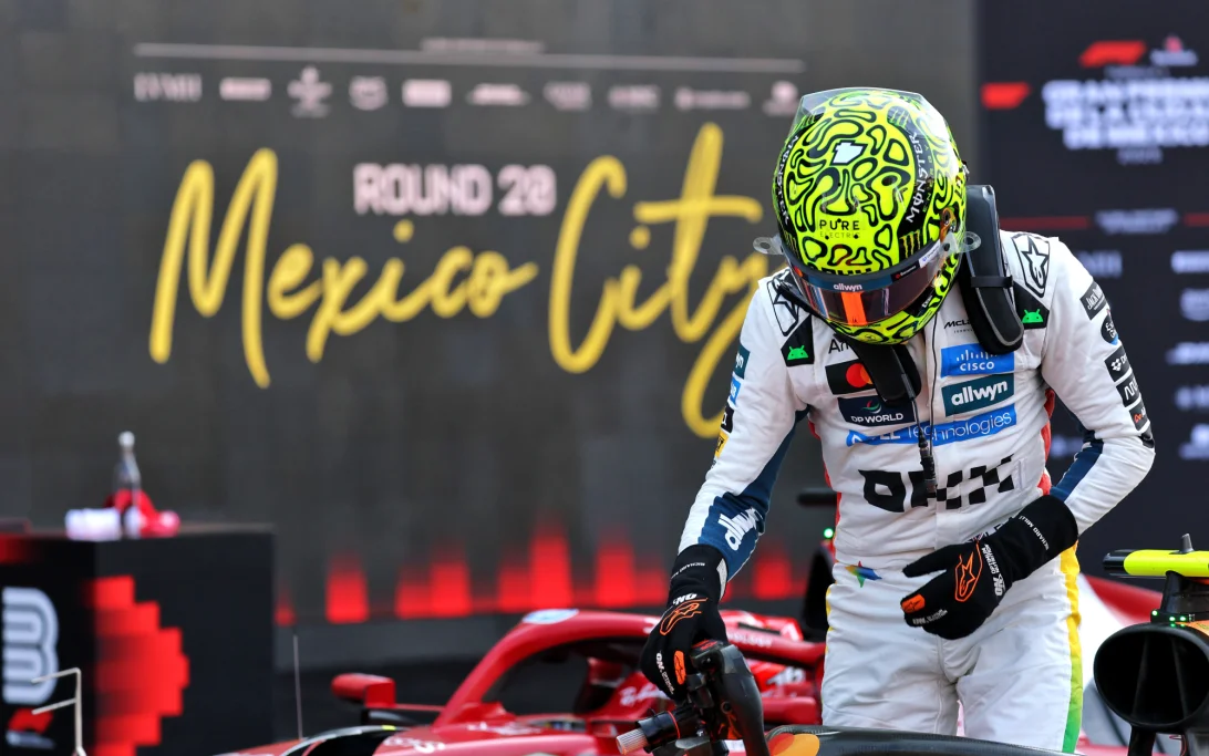 Lando Norris Storms to Pole at 2025 Mexico GP, Piastri Faces Uphill Battle