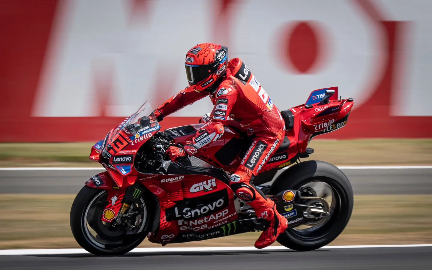 ©Dorna Sports I Marc Marquez di Silverstone