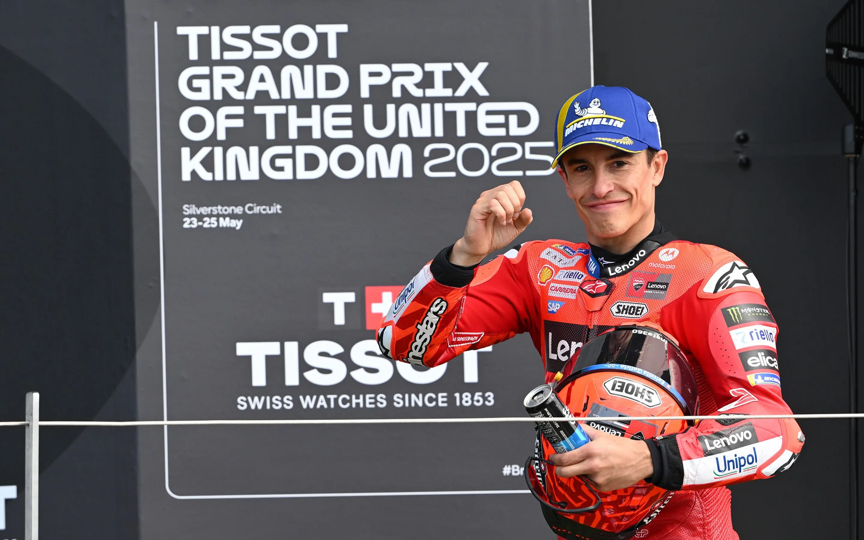 ©Dorna Sports I Marc Marquez di Silverstone