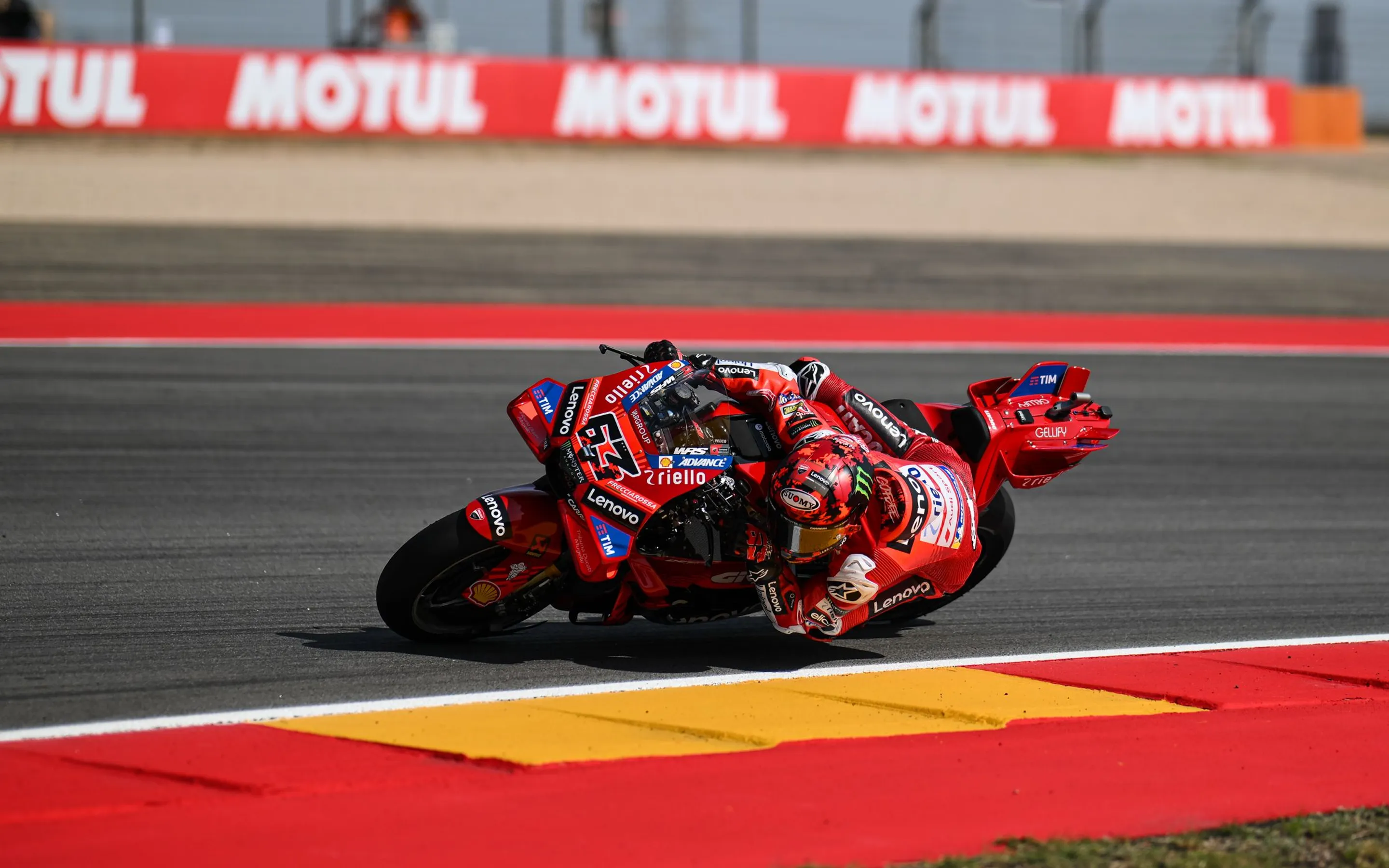 ©Dorna Sports I Francesco Bagnaia di AragonGP 2025