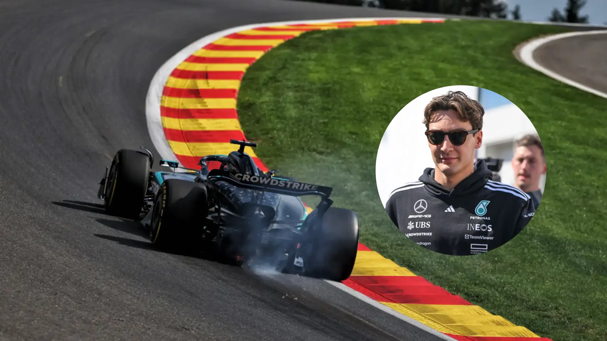 Russell Gagal di Sprint Qualifying Spa karena Kerikil