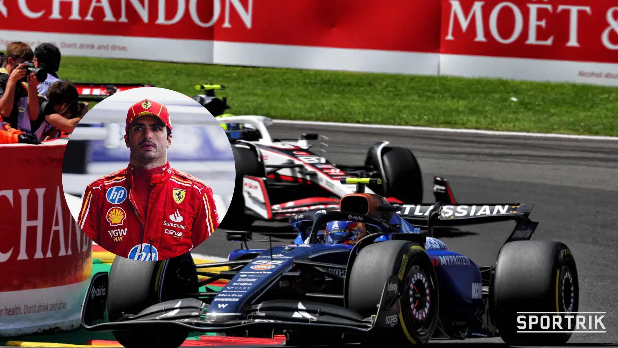 Sainz Jadi Pembalap Keempat Start dari Pit Lane di GP Belgia