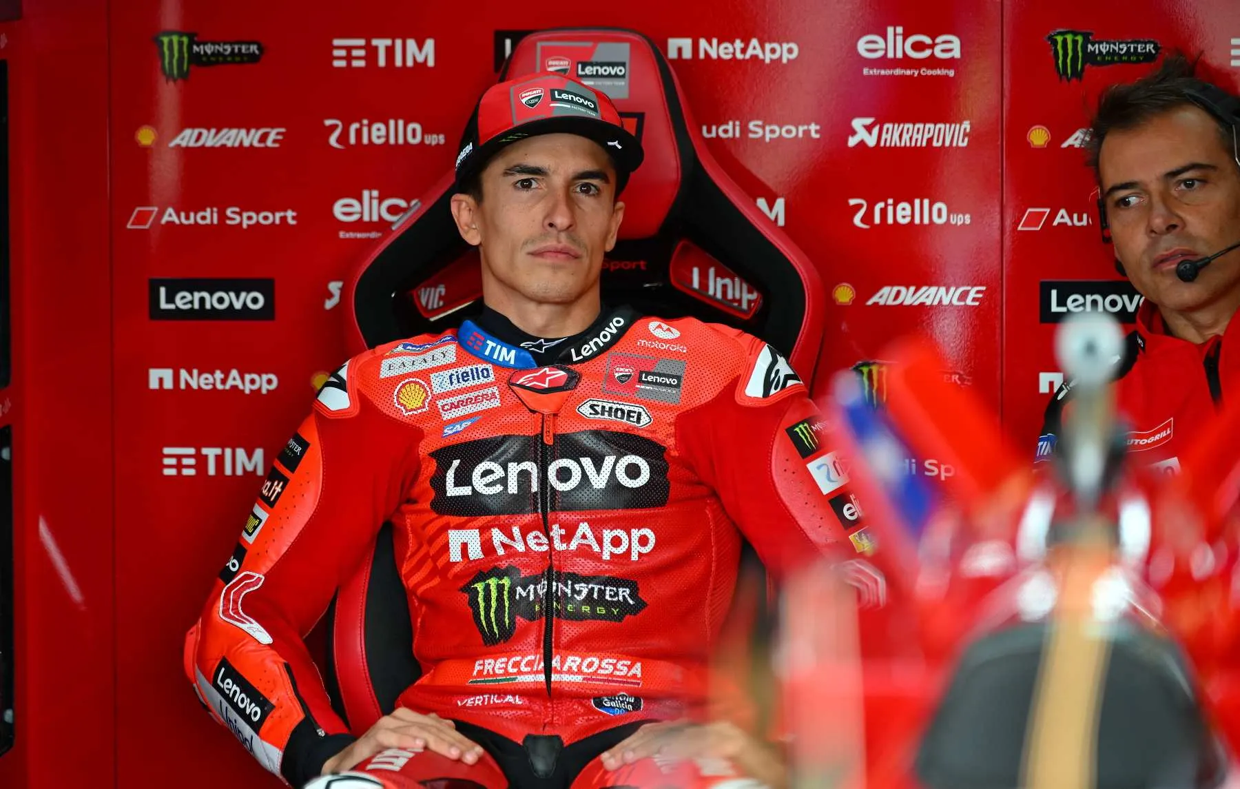 Marc Marquez & Team Ducati Lenovo ©Credit Sportrik