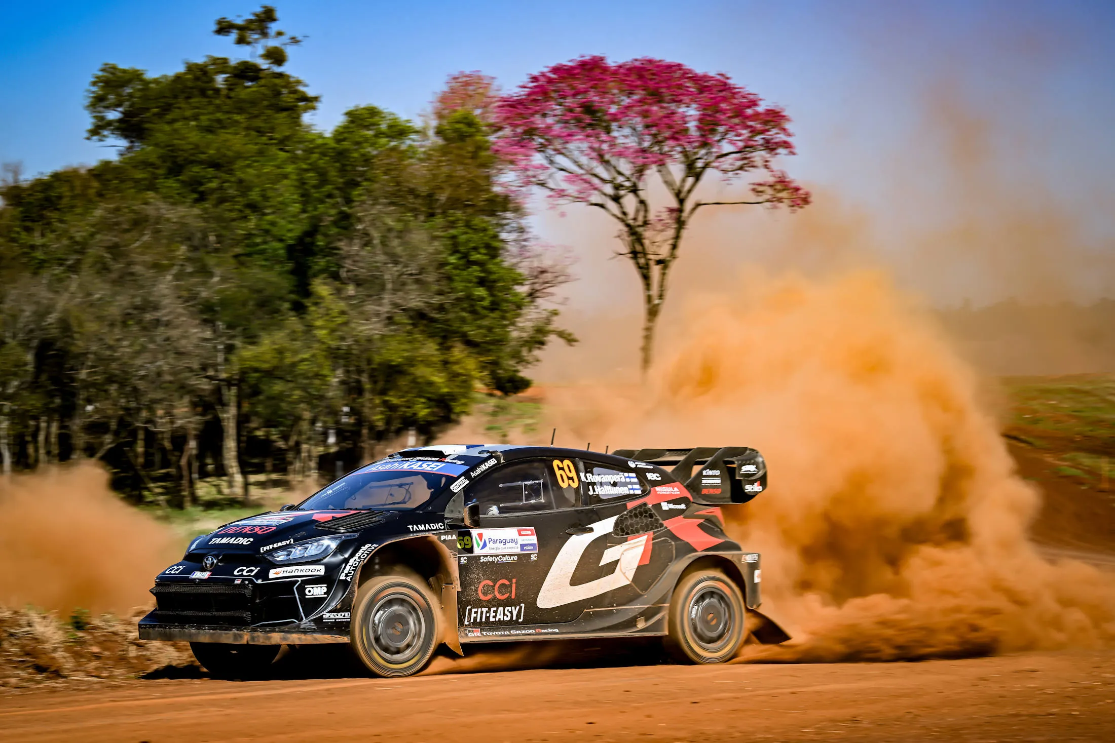 Kalle Rovanpera mengalami nasib buruk di Rally Paraguay 2025 © STMimages