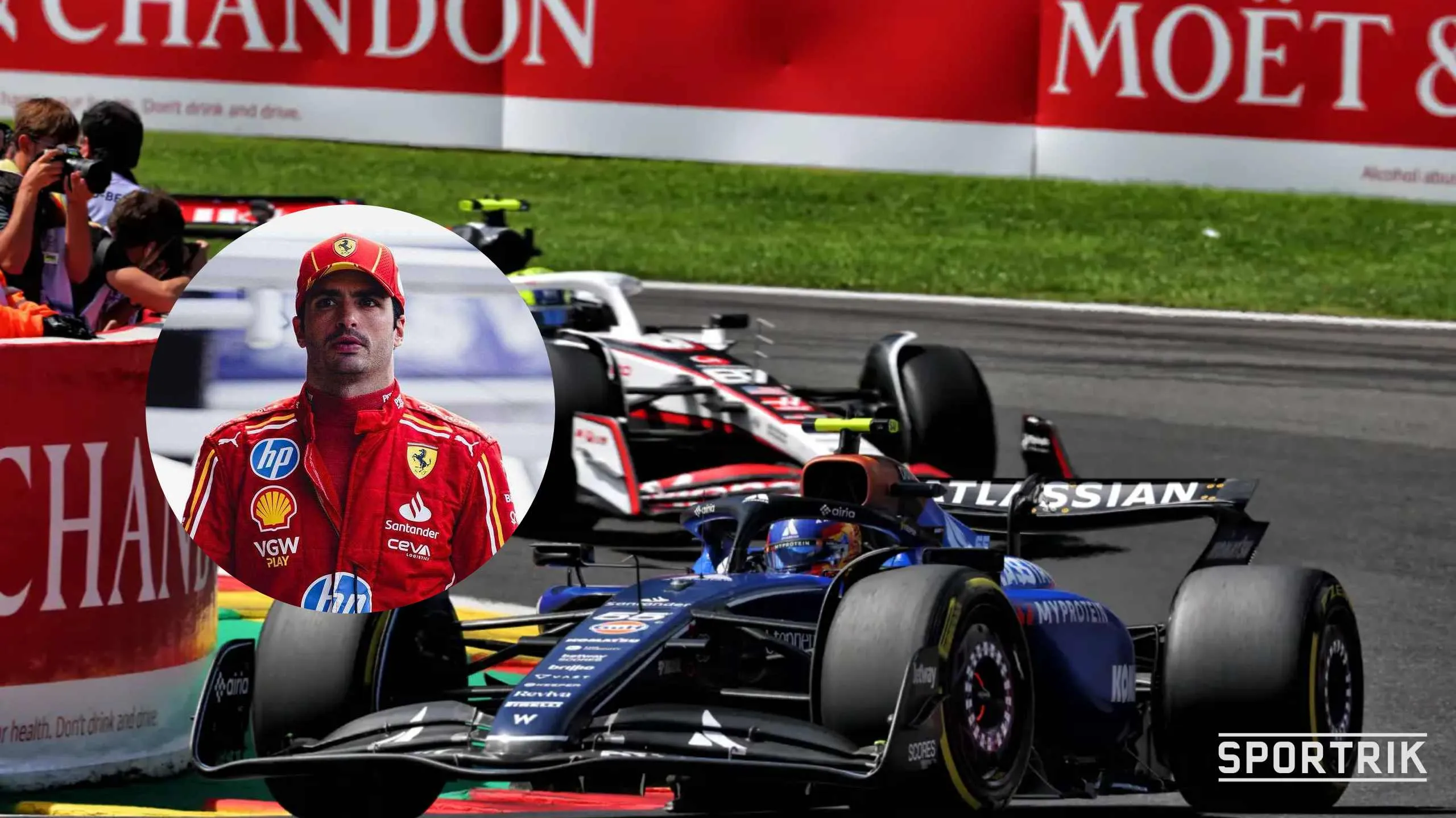 Sainz Jadi Pembalap Keempat Start dari Pit Lane di GP Belgia