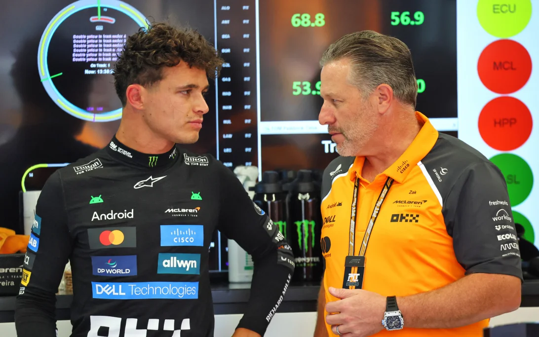 Lando Norris Dominasi Latihan Bebas GP Belanda 2025