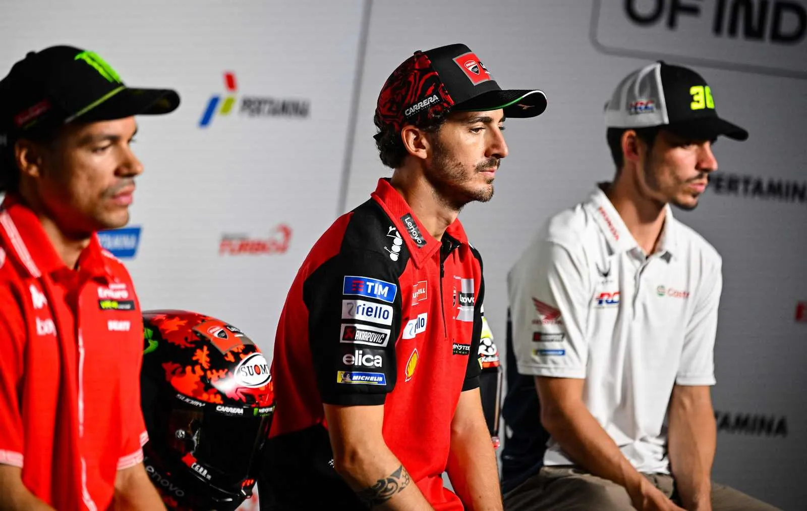 Bagnaia Bantah Rumor Tukar Motor di MotoGP Indonesia 2025