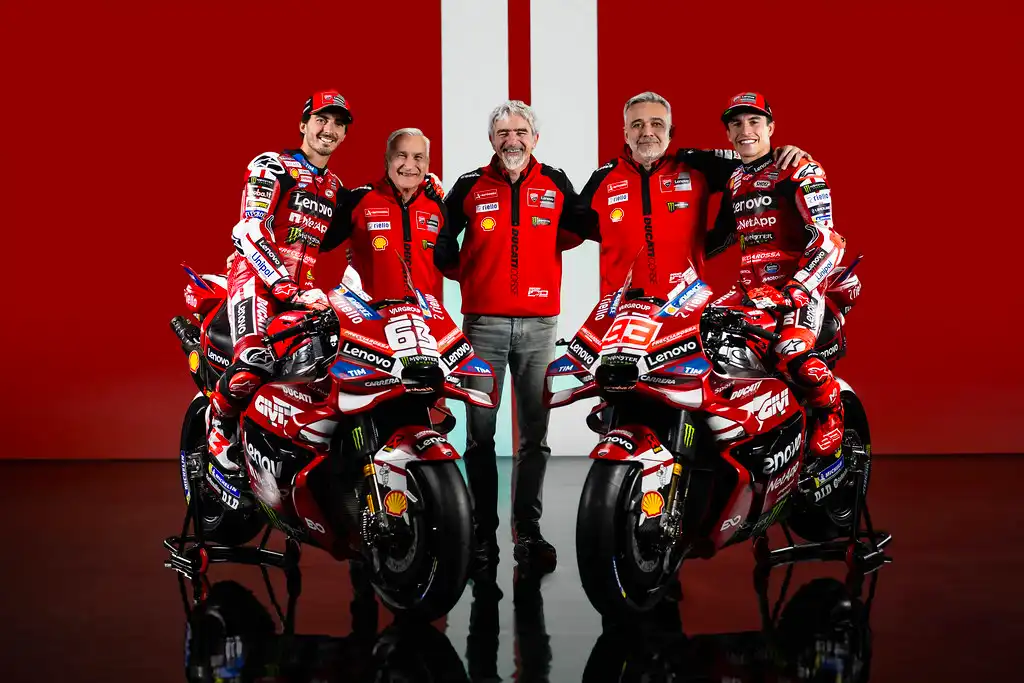 FIRST LOOK: Ducati Rilis Livery MotoGP 2026 Marquez–Bagnaia