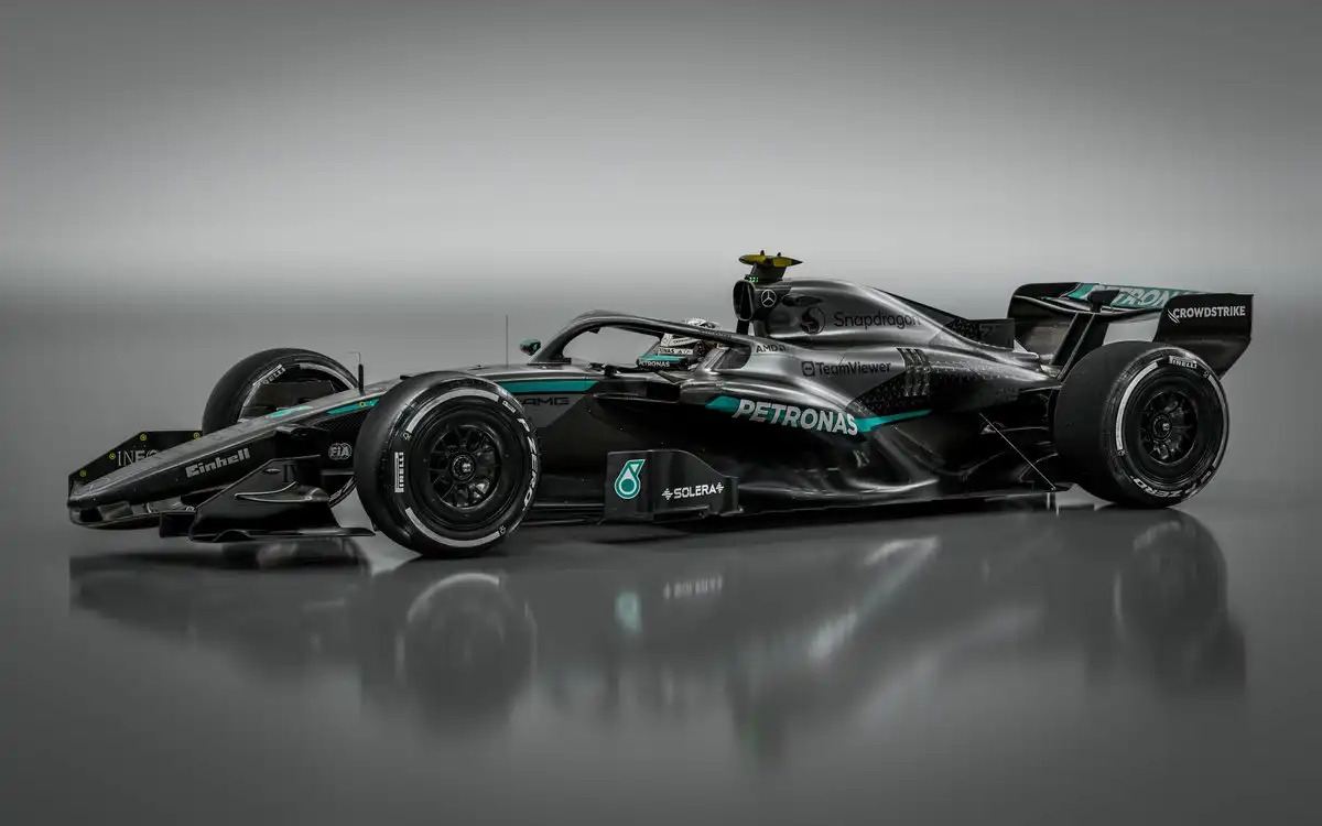 Akankah Ini Jadi Livery Baru Mercedes F1 2026?