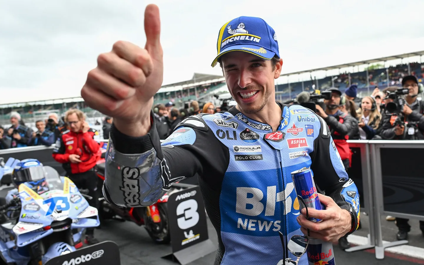 Alex Marquez Juara Sprint MotoGP Inggris 2025, Marc Gagal Pole di Silverstone