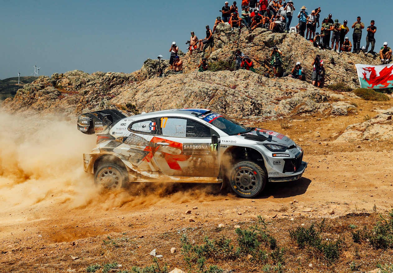 Ogier Dominates WRC Sardinia 2025 After Neuville’s Crash!