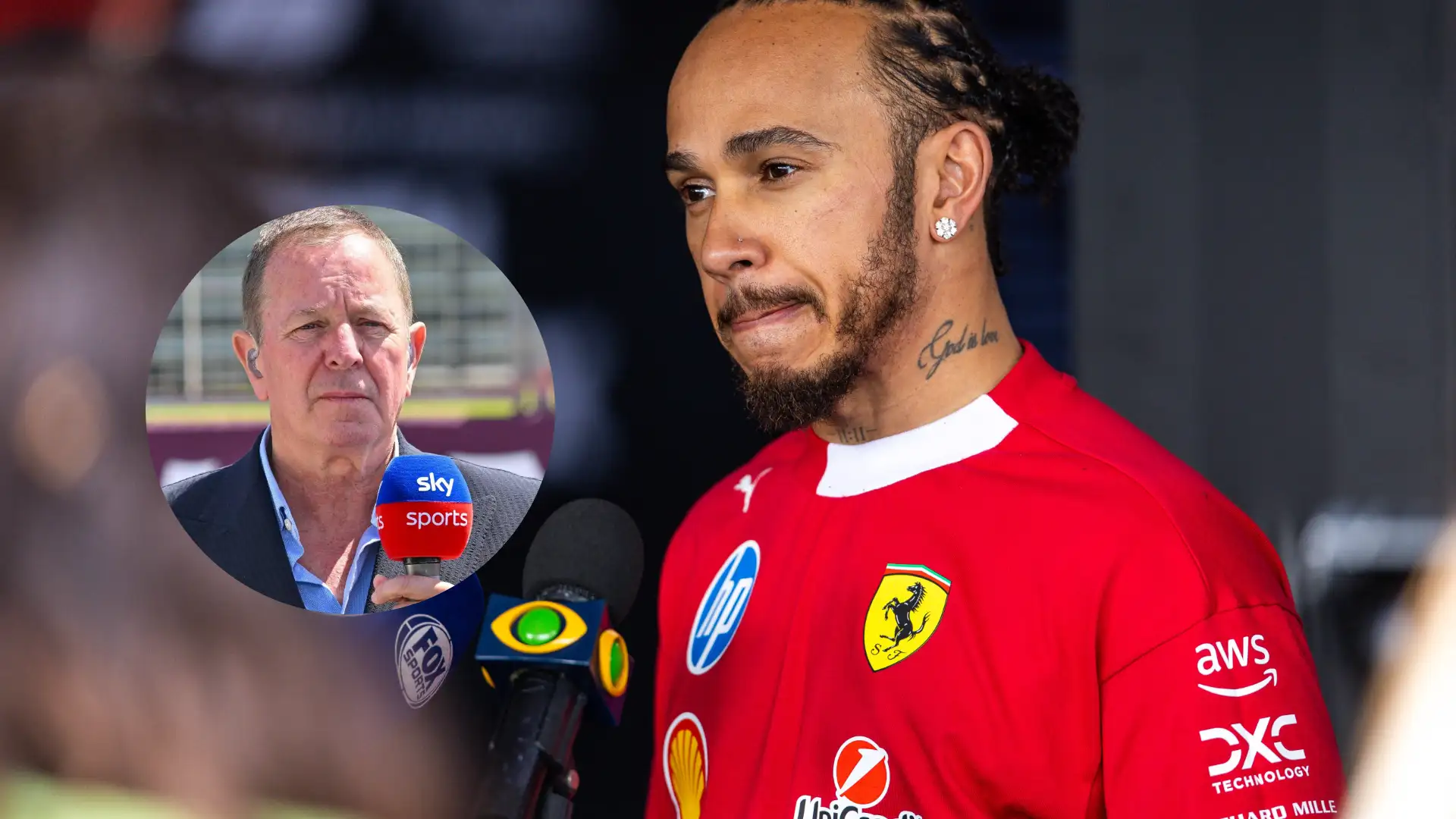 Martin Brundle: Hamilton’s Ferrari Struggles “Painful to Watch” at Hungarian GP