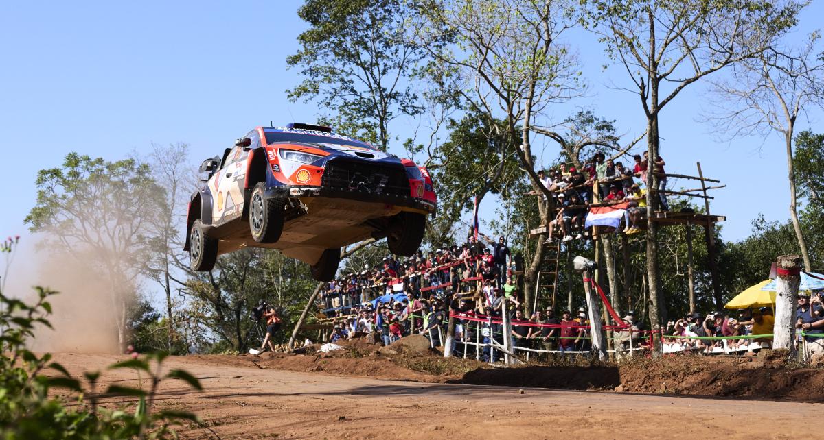 Rovanpera Leads Paraguay Rally, Faces Hyundai Threat