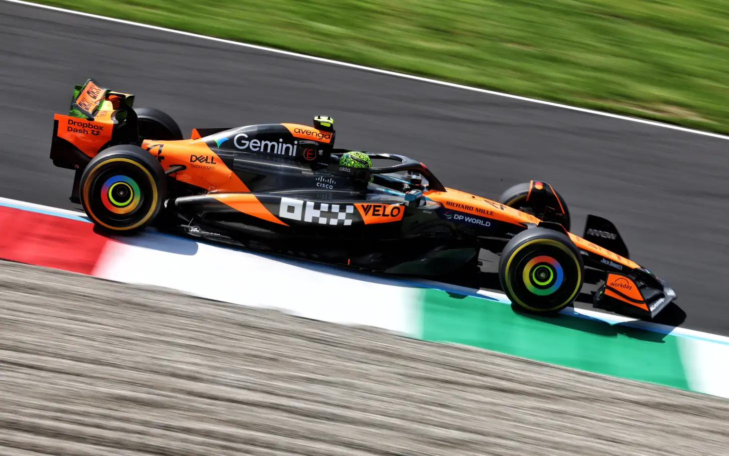 Norris Shines in Monza FP2, Antonelli Faces Setback