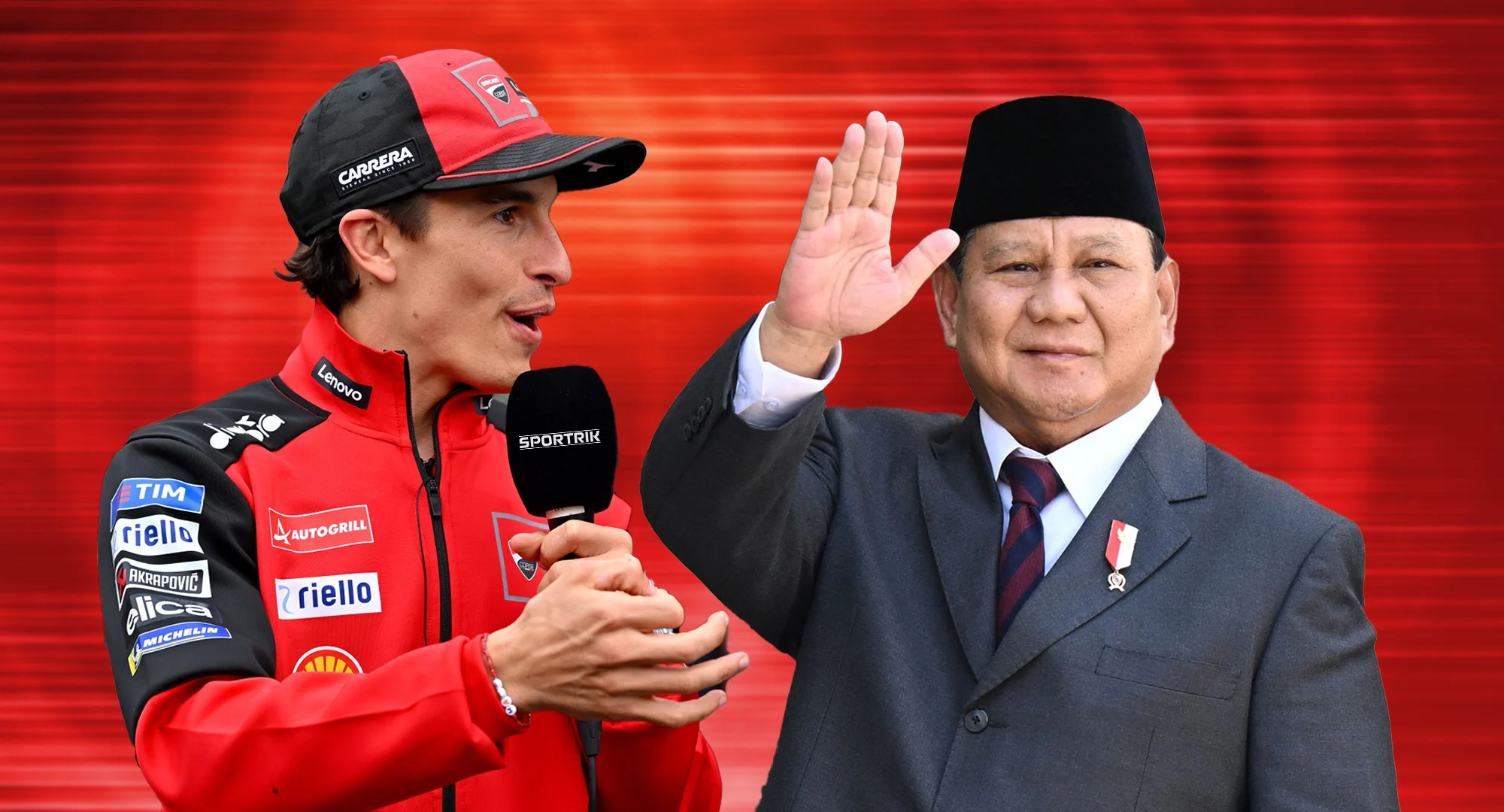 MotoGP Mandalika 2025: Marquez & Prabowo Meet