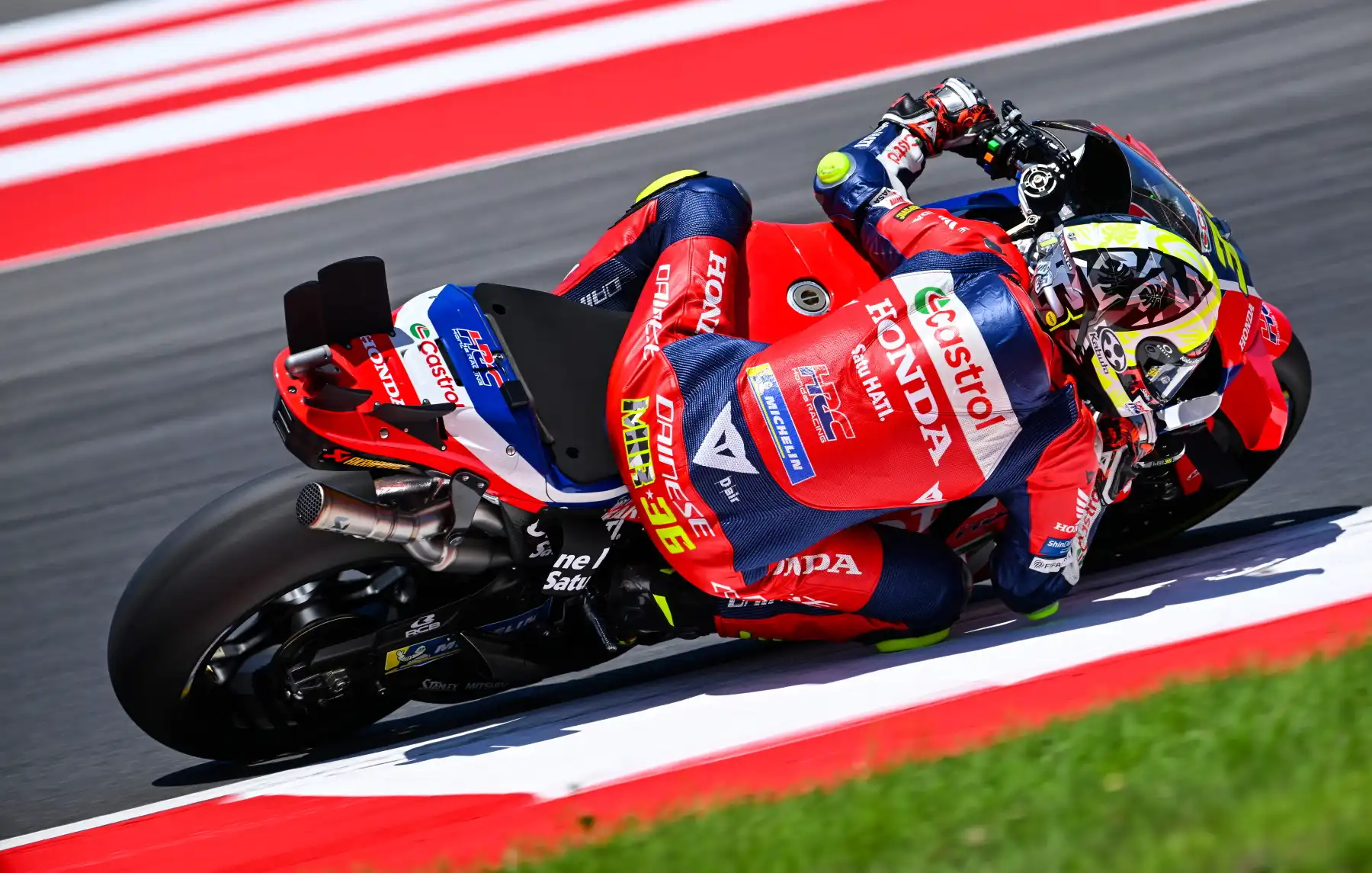 Joan Mir delivered a strong performance, finishing sixth in the 2025 Indonesia MotoGP practice at Mandalika.