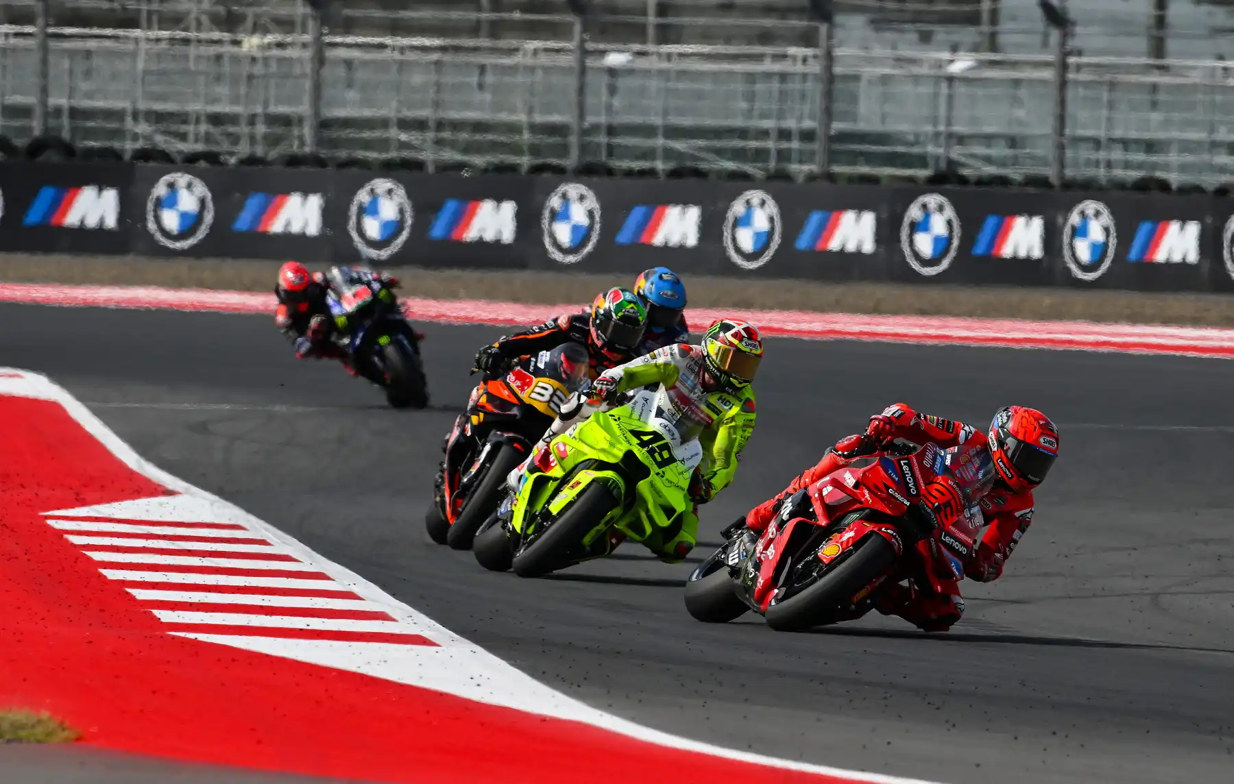 Marc Marquez of Ducati Lenovo Team, the 2025 MotoGP world champion