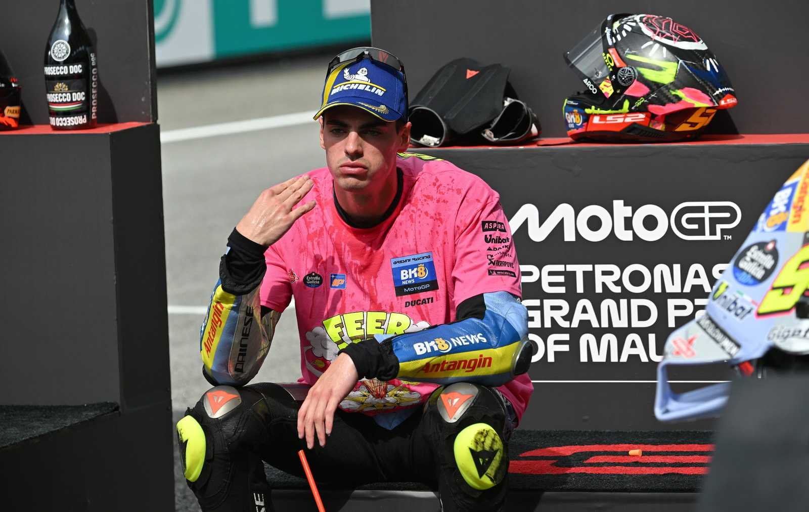 Fermin Aldeguer Loses Malaysian MotoGP Sprint Podium to Penalty