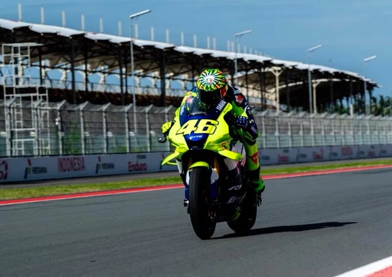 Finally Riding Mandalika, Rossi Calls Indonesian MotoGP Track “Very Fun”