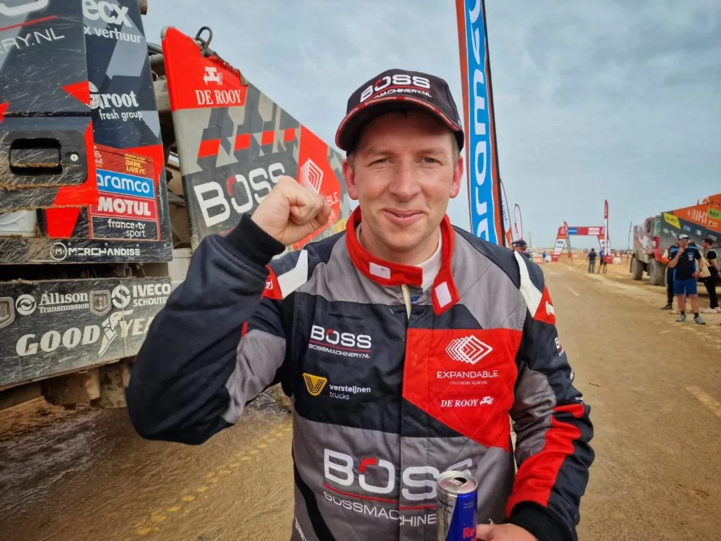 Janus van Kasteren - Boss Machinery Team DAKAR-TRUCK